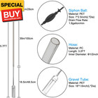 5 7ft Aquarium Siphon Vacuum Cleaner For Fish Tank Cleaning Gravel   Sand   Chan