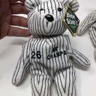 Vtg Yankees    98 World Seeies Plush Lot  2  Darryl Strawberry Orlando Hernandez