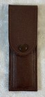 Antique Webster Sterling Grooming Kit In Leather Case Pk Monogram Nail File Comb