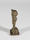 Vintage Hindu Indian Bronze Figurine Statue 2  Tall