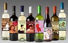 8 Retro Funny Wine Bottle Labels -party Favors For Adults 5 Inch X 4 Inch