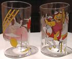 Vintage 1993  Mcdonald   s Set Of 2 Ronald Mcdonald Plastic Glasses Brand New  