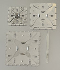 Vintage Granny Square  magic Loom   Metal 3 Sizes   Instructions Complete - 1981