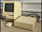 Vintage Apple Macintosh 1mb Computer With Apple 20sc External Hard Drive   Mouse
