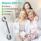 Taili Grab Bars For Bathtubs Showers 2 Pack Suction Grab Bar Heavy Duty 16 8 