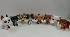 8pcs lot Littlest Pet Shop Lps  Cat Dog  64 336 577 675animals Figure