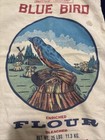 Blue Bird Cloth Flour Sack 25 Lb  Cortez Colorado  13x22   