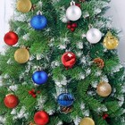 24-48x 2026 Christmas Ball Tree Decorations Mini Hanging Ball Party Decorations