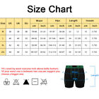 5 Pack Men Breathable Compression Boxer Shorts Sports Athletic Workout Underwear