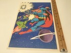 Vintage 1978 Promotional Superman Poster Post Cereal 9x14 Very Awesome Rare