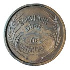 3    Large Souvenir Dime Of Copper Country Michigan Novelty Collectible Coin Vtg