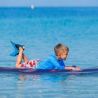 6  Surfboard Foamie Body Surfing Board W 3 Fins Leash For Kids Adults Red