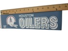 Nfl Houston Oilers Vintage Defunct Circa 1970s Team Logo Bumper Sticker 14 1 2 