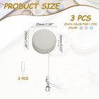 3pcs Screen Cleaners Khaki Pink Green Phone Screen Cleaning Wipes