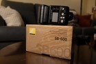 Nikon Speedlight Sb-600 Shoe Mount Dslr Camera Flash W  Box   Case Tested