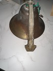 Vintage Perko Brass Tugboat Nautical Bell W  Bracket Fog Bell Ohio River Capt 6   
