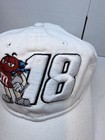 Kyle Busch  18 M m   s New Era 9twenty White Adjustable Nascar Hat Cap Women   s