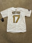 Snwt Shohei Ohtani Dodgers Men s Medium Champions 2025 White-gold Jersey  17