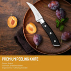 Oaksware Bird Beak Paring Knife  2 75 Inch Peeling Knives German Stainless Steel