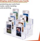 5pcs Empty Graded Card Holder Psa Style Slab For Trading Cards Protector Case