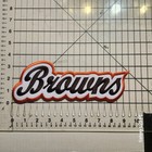 Cleveland Browns Large Size Embroidered Patches  You Pick Any 3   Brownie  Elf