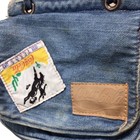 Vintage Coca Cola Blue Jean Denim Small Purse Bag