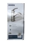 Moen Hensley Single Hole handle Bathroom Faucet In Spot Resist Brushed Nickel