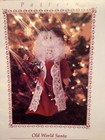 Pattern Primitive Santa Claus Doll Standing Alpine Santa New Wimpole Street