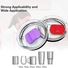 4 Pack 20oz Magnetic Tumbler Lid replacement Lids Fits Yeti Rambler Or Old Style