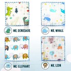 Muslin Baby Washcloths 12 Pack Soft Cotton Infant Bath Towel Newborn Face Cloths