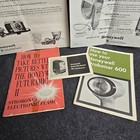 Vtg Honeywell Stobonar 600 Electronic Flash Manual Brochure Camera Photography