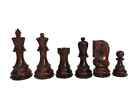 Zagreb - Anjan Wood Chess Pieces - 4 Queen  3x Weight Tournament Size