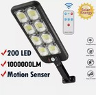 Commercial Solar Street Flood Light Led Lamp Outdoor Area Dusk-to-dawn Wall Lamp