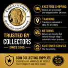 Airtight Direct Fit 40 6mm X 5 0mm For Extra Thick Coins   Rounds 32 Pec 