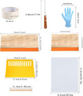 23 Pieces Screen Printing Starter Kit  3 Wood Frames With Mesh
