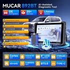 Mucar 892bt Full Systems Car Bidirectional Diagnostic Scan Tool Life Free Update