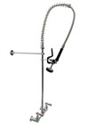 Commercial Kitchen Sink Faucet Pull Down Sprayer Mixer Tap Swivel