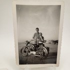 Vintage 1950s Motorcycle Collection Of 5 Black And White Photos