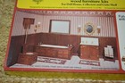 Realife Miniatures Heritage Series Bathroom Doll House Wood Furniture Kit