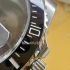 904l Stainless Steel 40mm Watch Case For Rolexsubmariner 116610 Date Black 3135 
