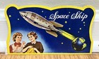 Space Ship Sewing Needles Mid Century Atomic Age Rocket Ship Modern 1950s
