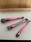 B colour Powder Foundation Blush Concealer Brow Dual Ended Makeup Brush Set Of 5