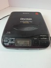Sony Discman D-33 Portable Cd Player Mega Bass   Car Power Adapter - Works