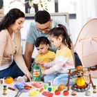 Kids Tent Set With 49 Pieces  Indoor Pop-up Play Tent For Toddlers Girls