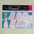 Chefs  Garden Theme Tea Towel Transfer Patterns Vintage Vogart  2  Unused Uncut