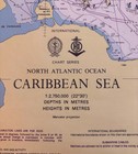 4402 Uk Admirality Vintage Nautical Chart Map Caribbean Sea 1982