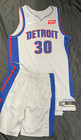 Detroit Pistons Jon Leuer  30 Game Worn Used Jersey   Shorts 2018-19 Authentic