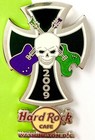 2009 Hard Rock Cafe Washington Dc Skull Cross Series Compete  5  Pin Le Set