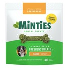 Dental Chews For Large Dogs 36 Count - Mint-flavored Treats  Clean Teeth  Fresh
