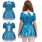 Kids Girls Leotard Tutu Dress Glitter Skirt Ballet Dancewear Halloween Costume